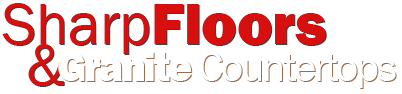 Sharp Flooring & Granite Countertops Logo
